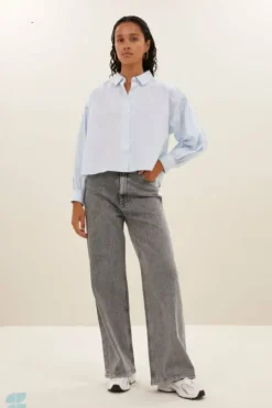 By bar Jeans|Pantalon<lina pant | grey denim