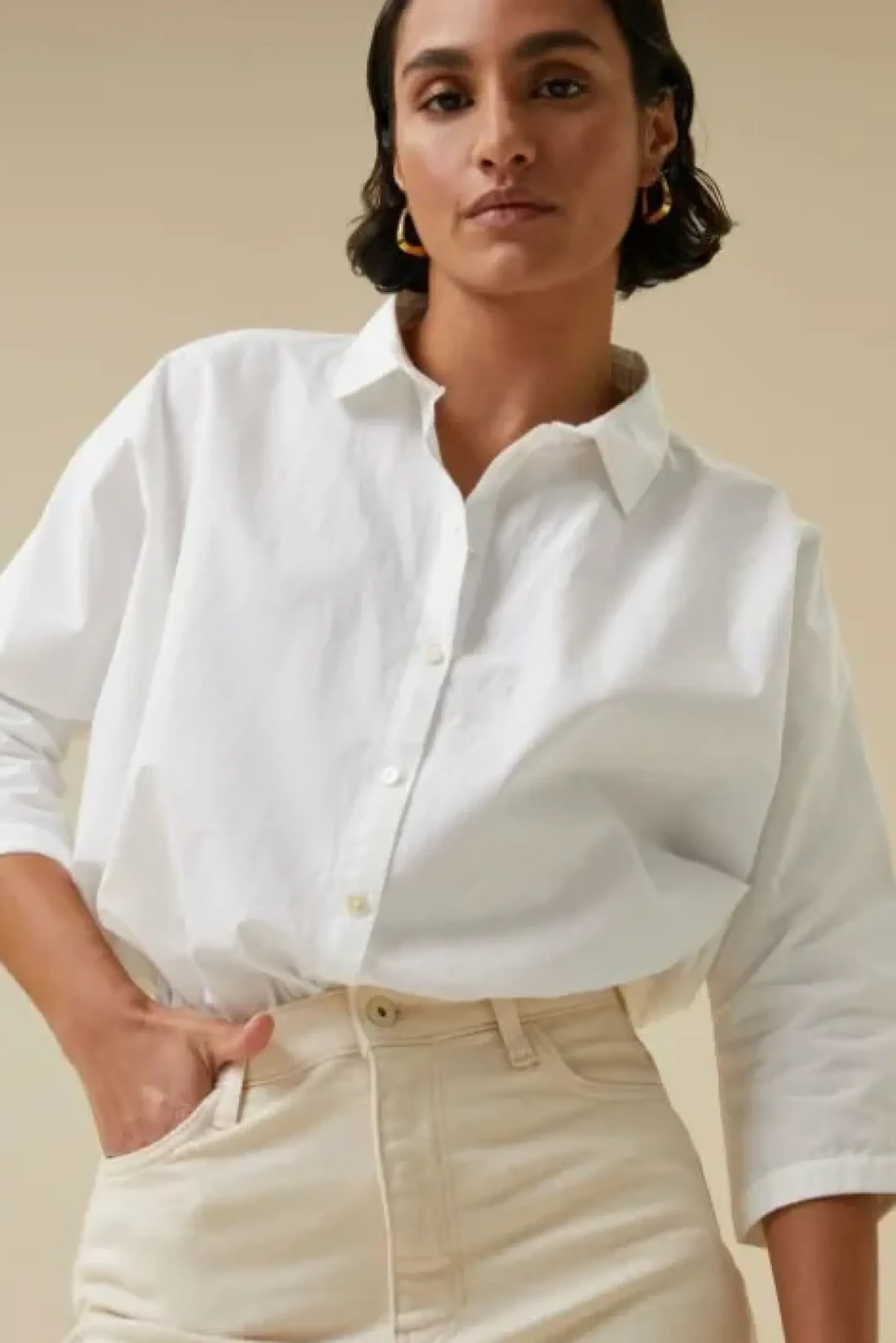 By bar Jeans|Pantalon<lina rw pant | raw white