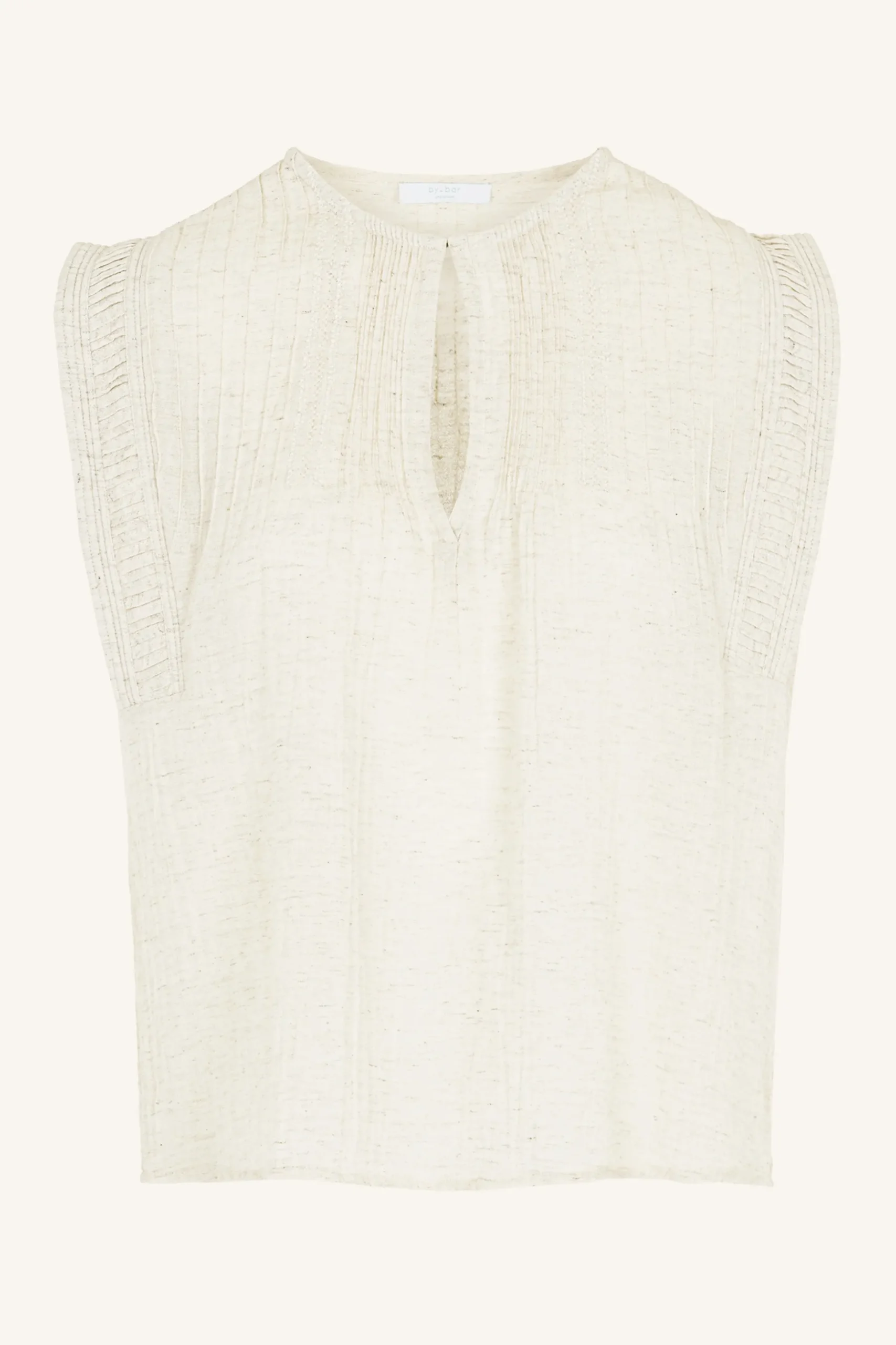 By bar Chemisiers<lina slub blouse | sand