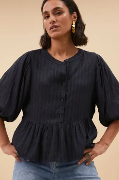 By bar Chemisiers<louis blouse | midnight