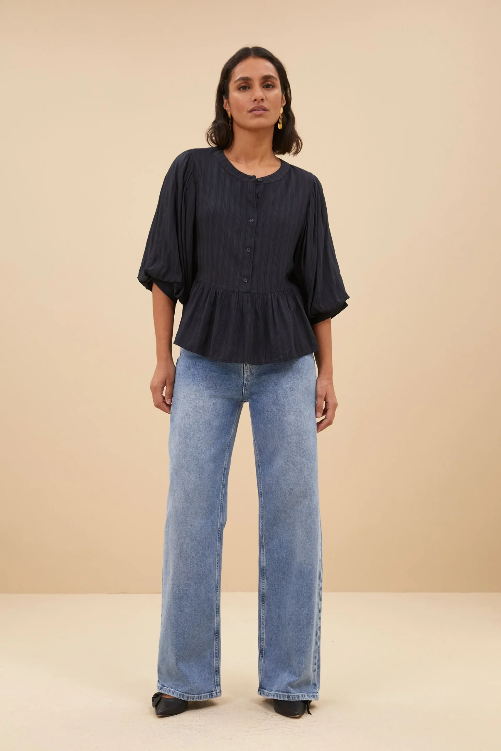 By bar Chemisiers<louis blouse | midnight