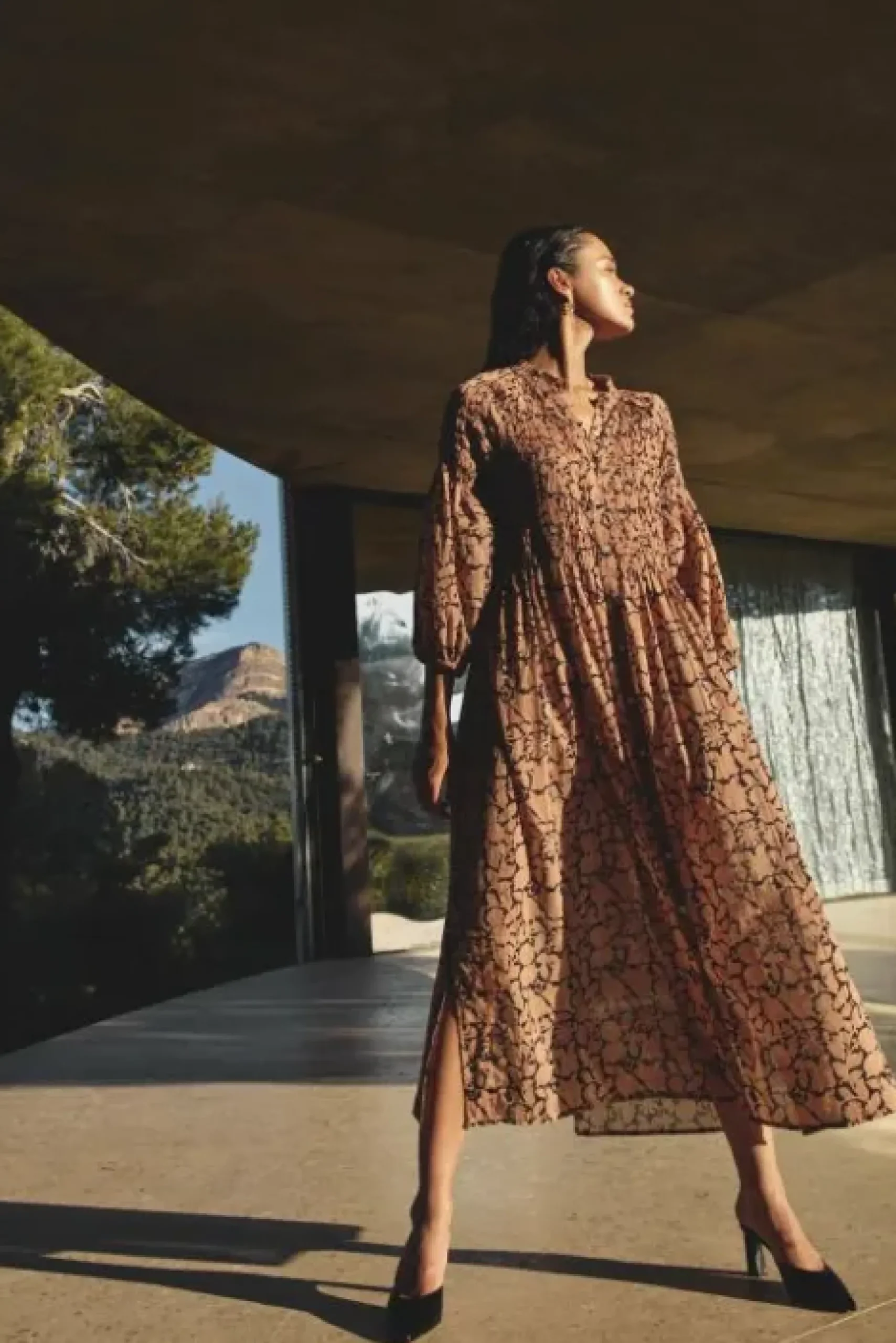 By bar Robes<loulou anika dress | anika print