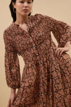 By bar Robes<loulou anika dress | anika print