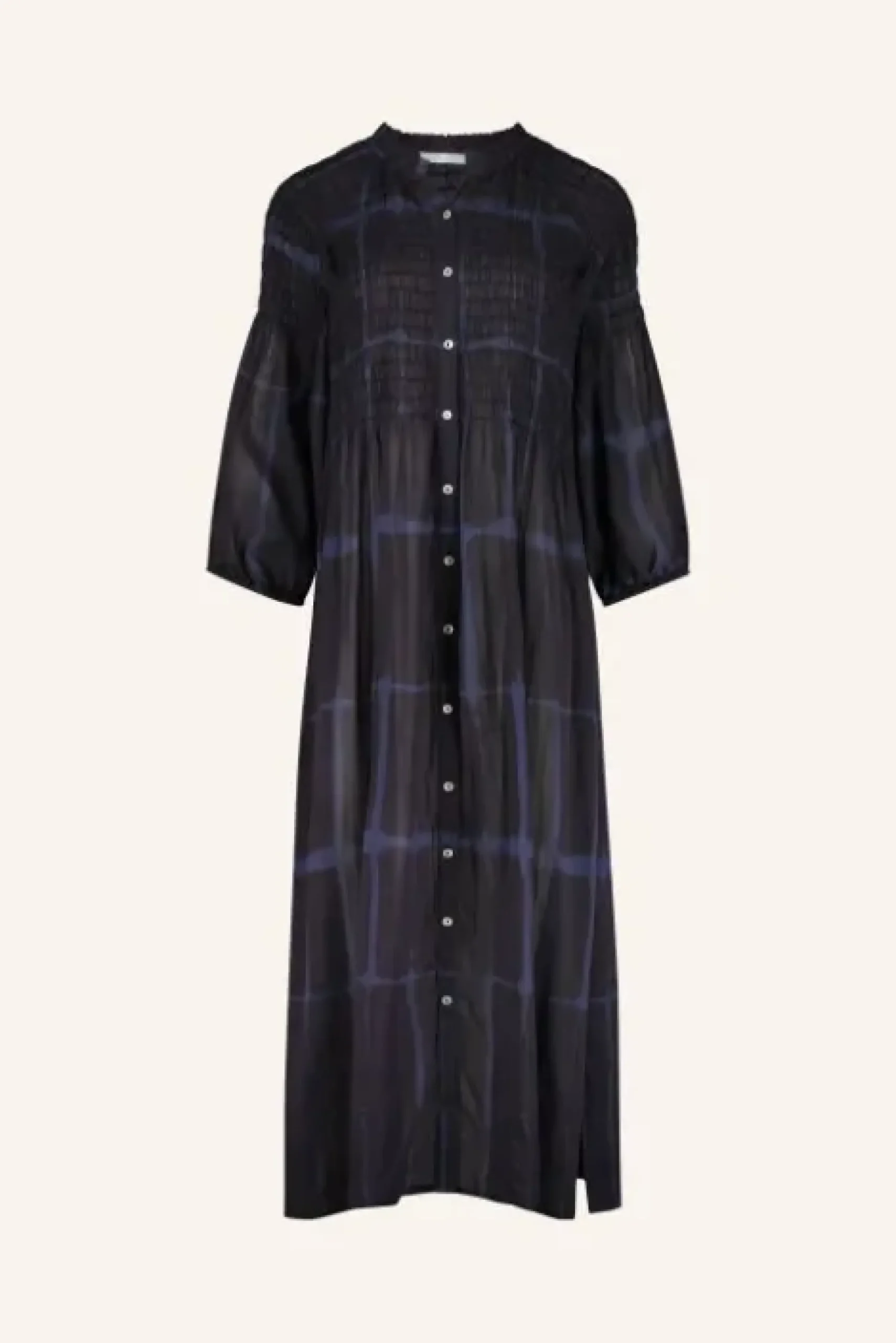 By bar Robes<loulou square dress | square print