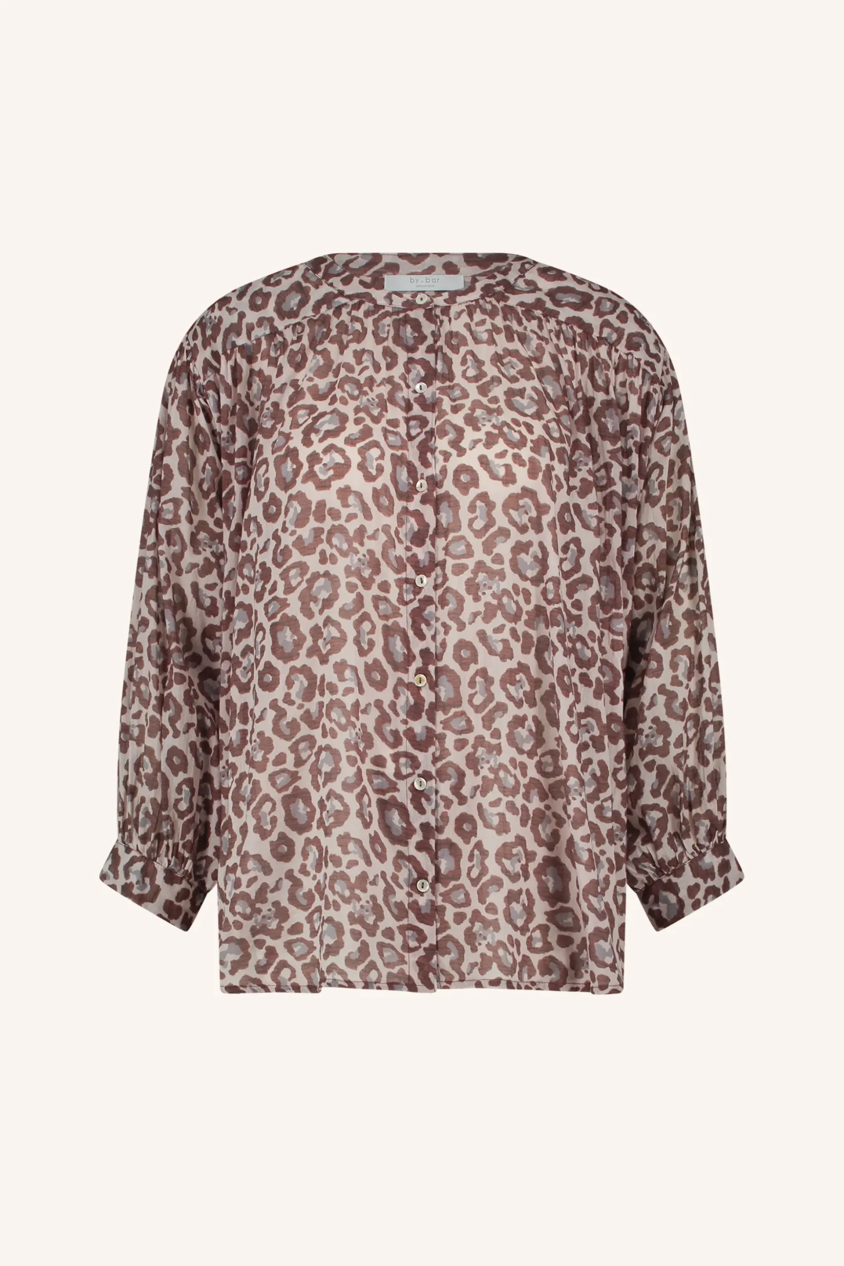 By bar Chemisiers<lucy cheetah blouse | pink cheetah print
