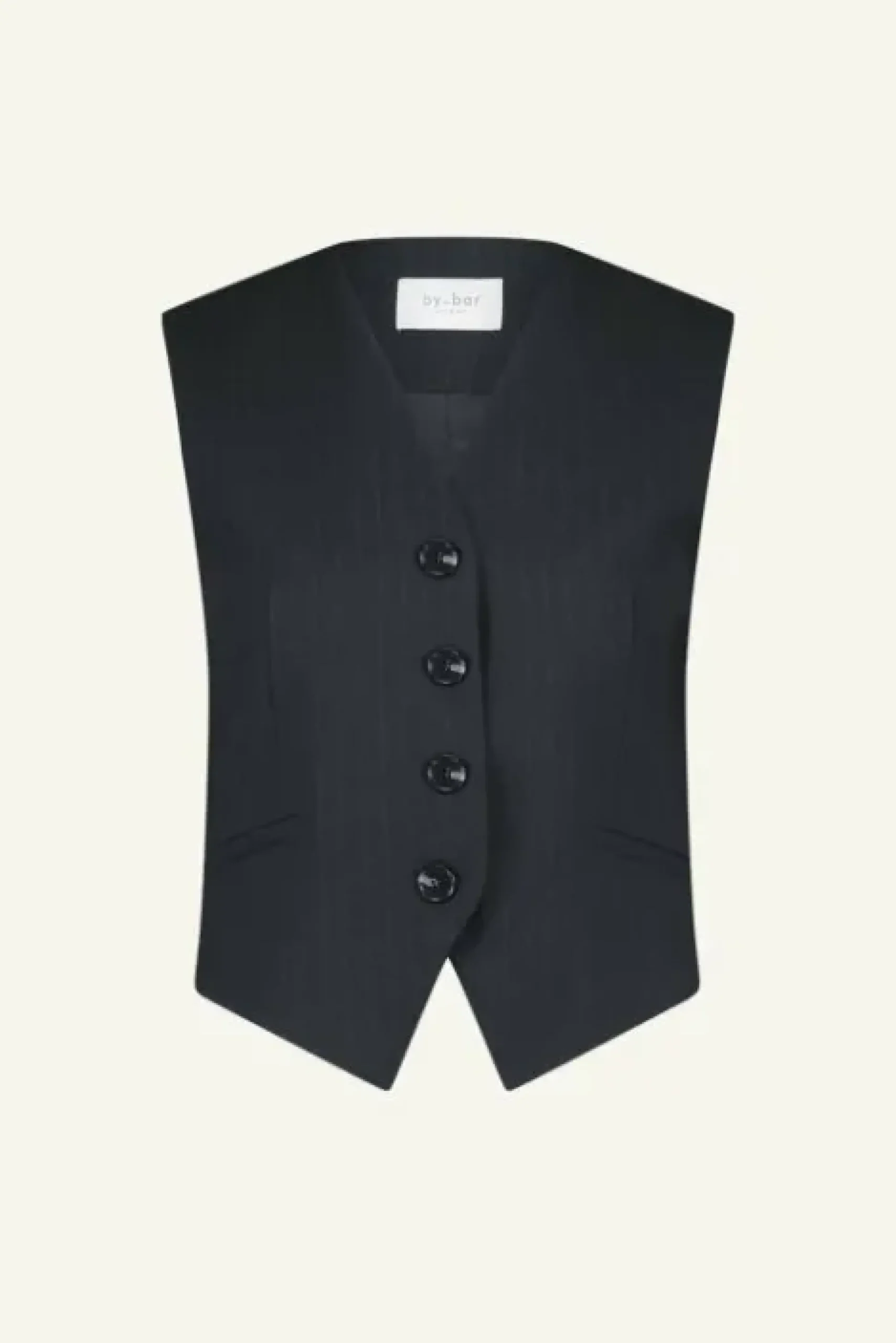 By bar Gilets & Spencers|Vestes<lynn pinstripe gilet | midnight
