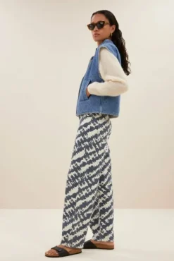 By bar Vestes<mave denim sleeveless jacket | denim