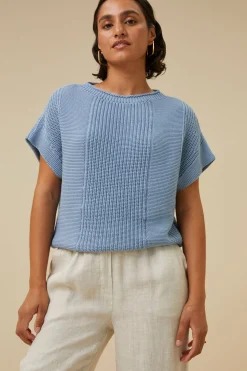 By bar Maillots<max ss pullover | ocean