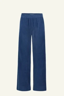 By bar Pantalon<mees cord pants | bright oil blue