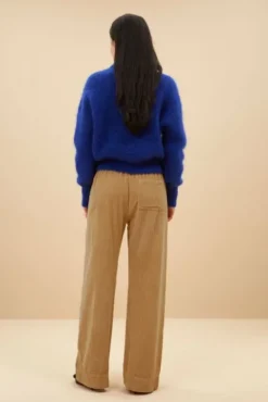By bar Pantalon<mees cord pants | camel