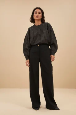 By bar Chemisiers<meggie lurex blouse | midnight