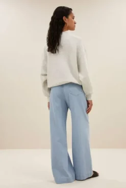 By bar Pulls|Maillots<momo sweater | light grey melee
