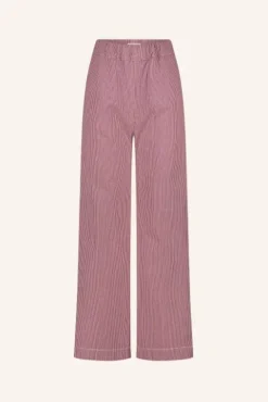 By bar Pantalon<neal stripe pants | cherry milky stripe