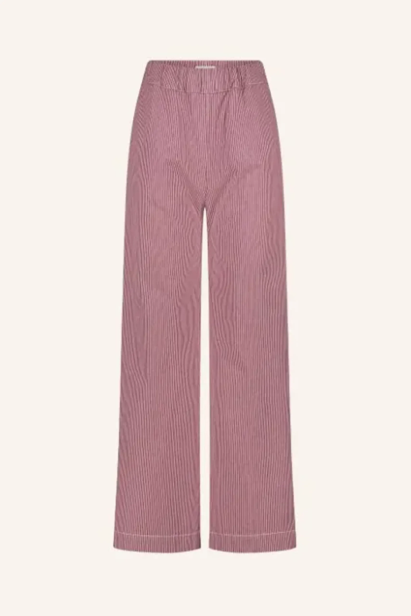 By bar Pantalon<neal stripe pants | cherry milky stripe
