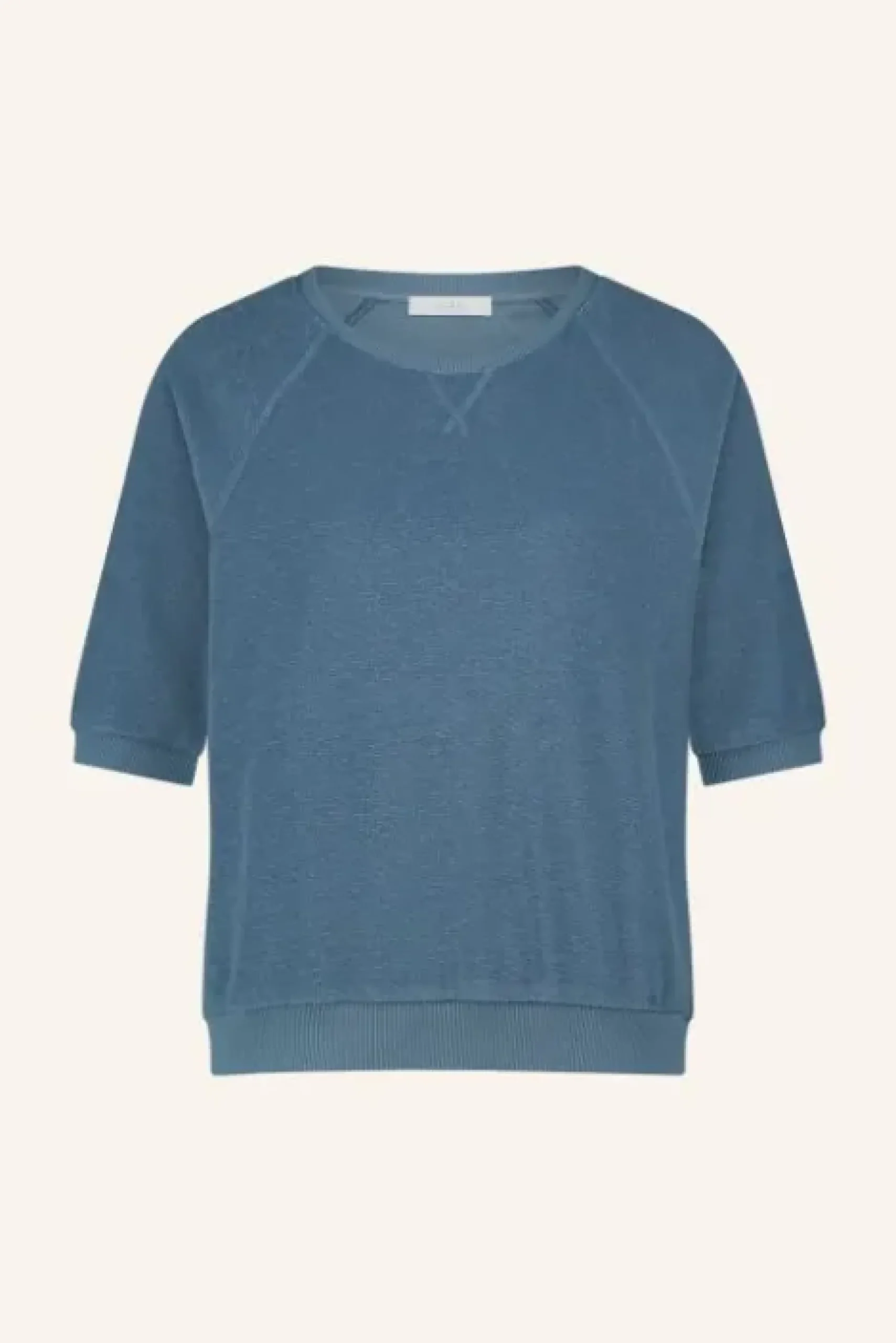 By bar Tops & T-shirts<neva slub top | blue stone