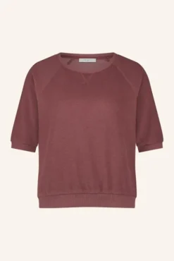 By bar Tops & T-shirts<neva slub top | bright plum