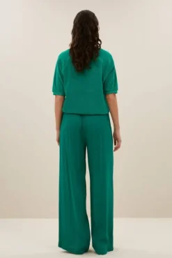 By bar Tops & T-shirts<neva slub top | green lake