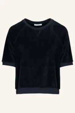 By bar Tops & T-shirts<neva slub top | midnight
