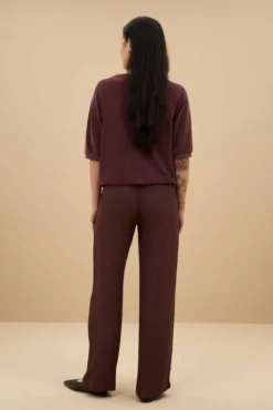 By bar Tops & T-shirts<neva slub top | pecan