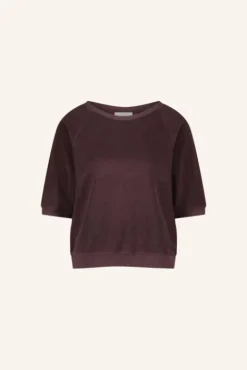 By bar Tops & T-shirts<neva slub top | pecan