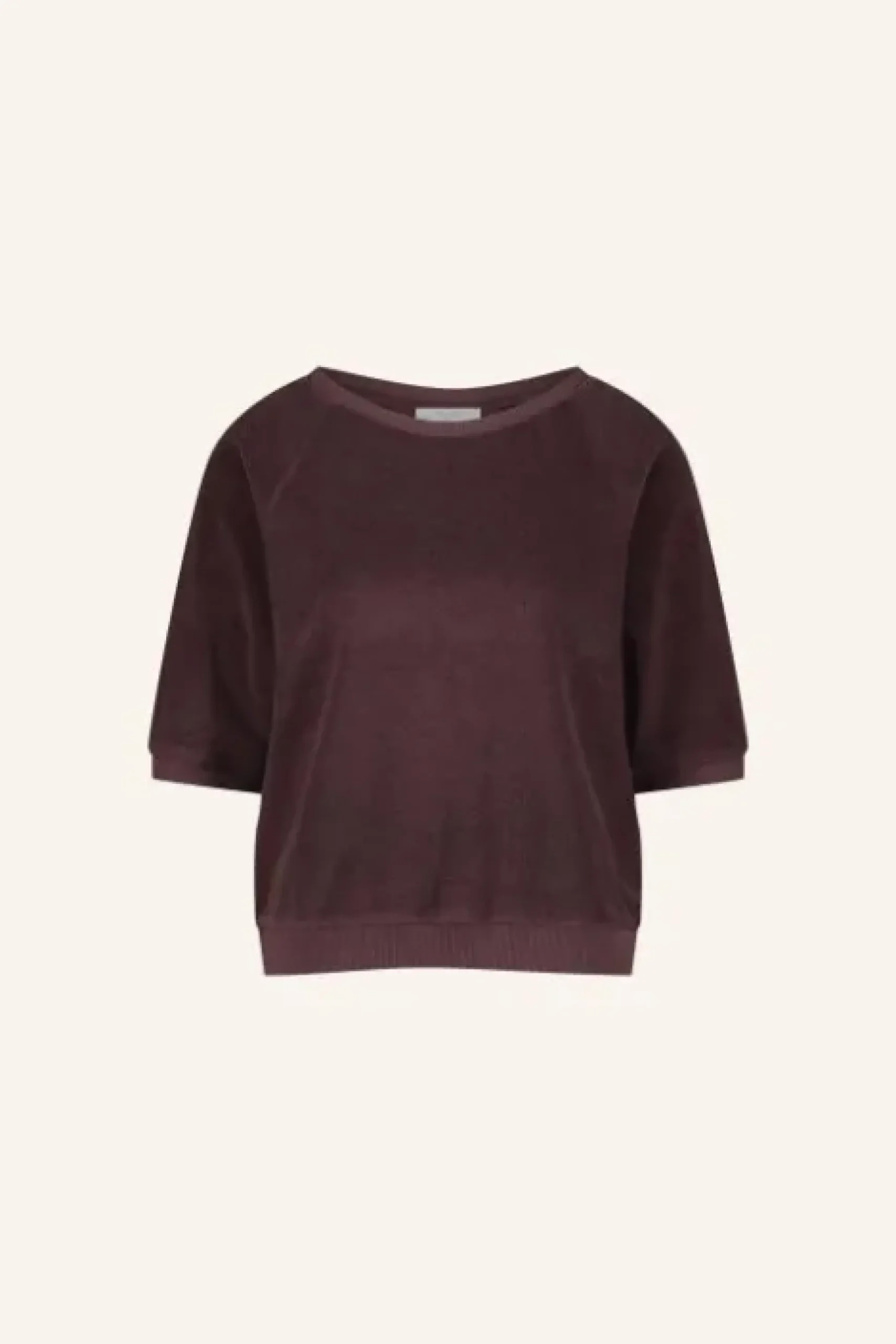 By bar Tops & T-shirts<neva slub top | pecan