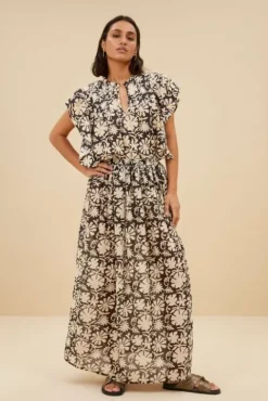 By bar Jupes<nina veda skirt | veda print