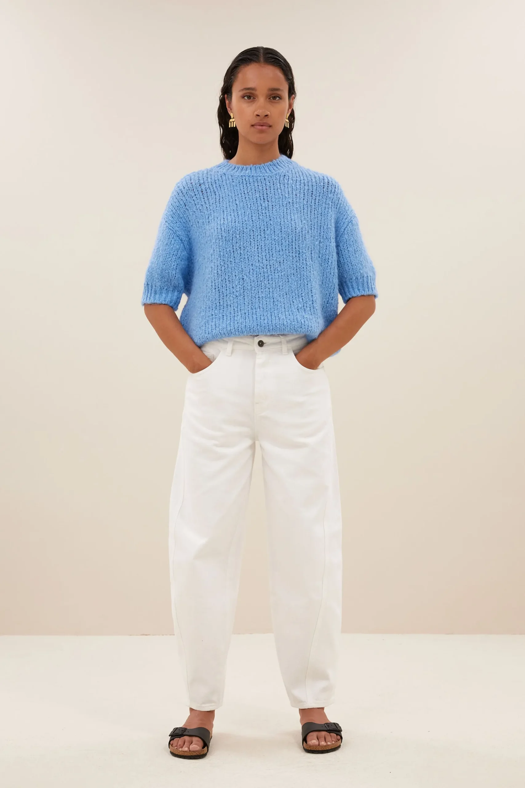 By bar Maillots<nino pullover | sky blue