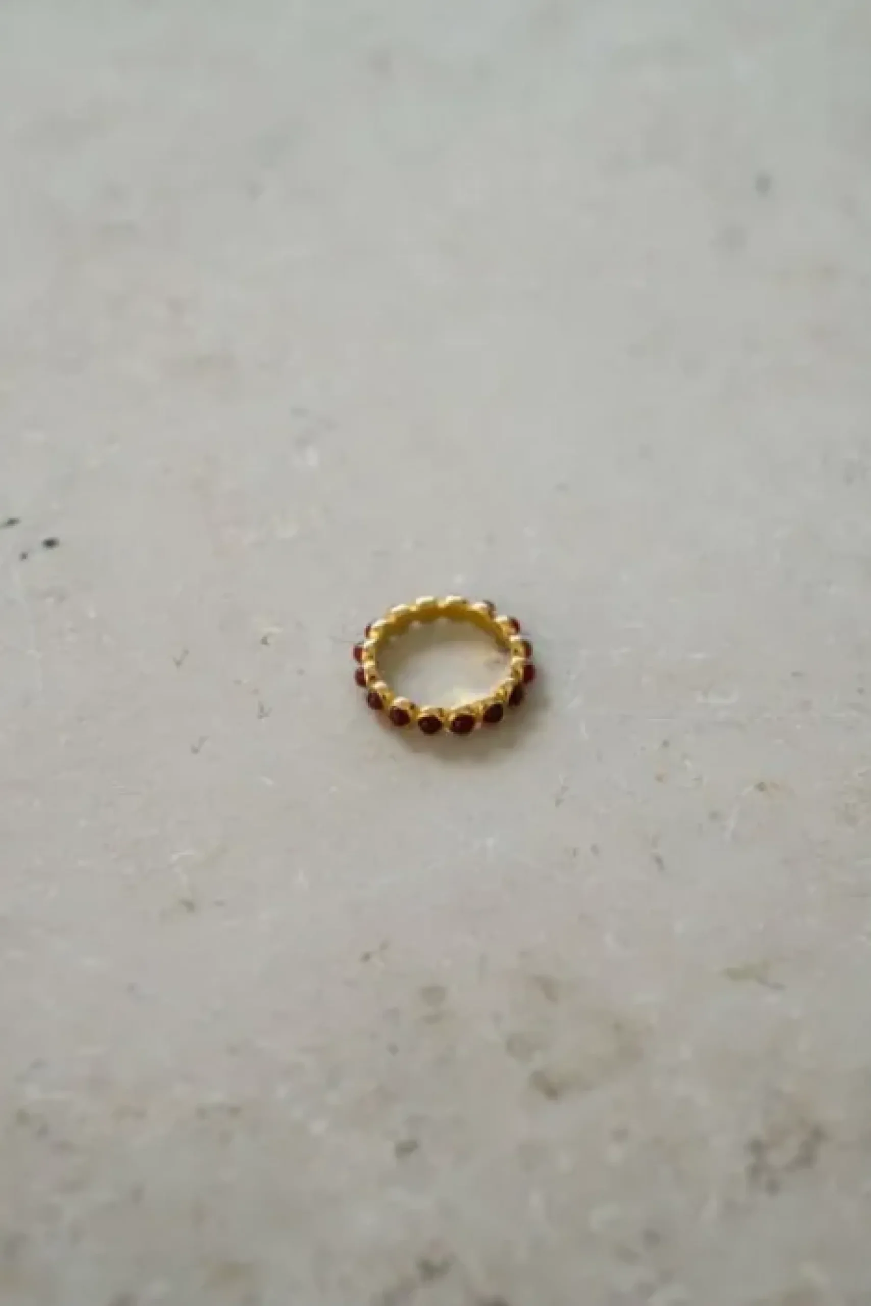 By bar Bijoux<noah ring | candy red