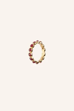 By bar Bijoux<noah ring | candy red