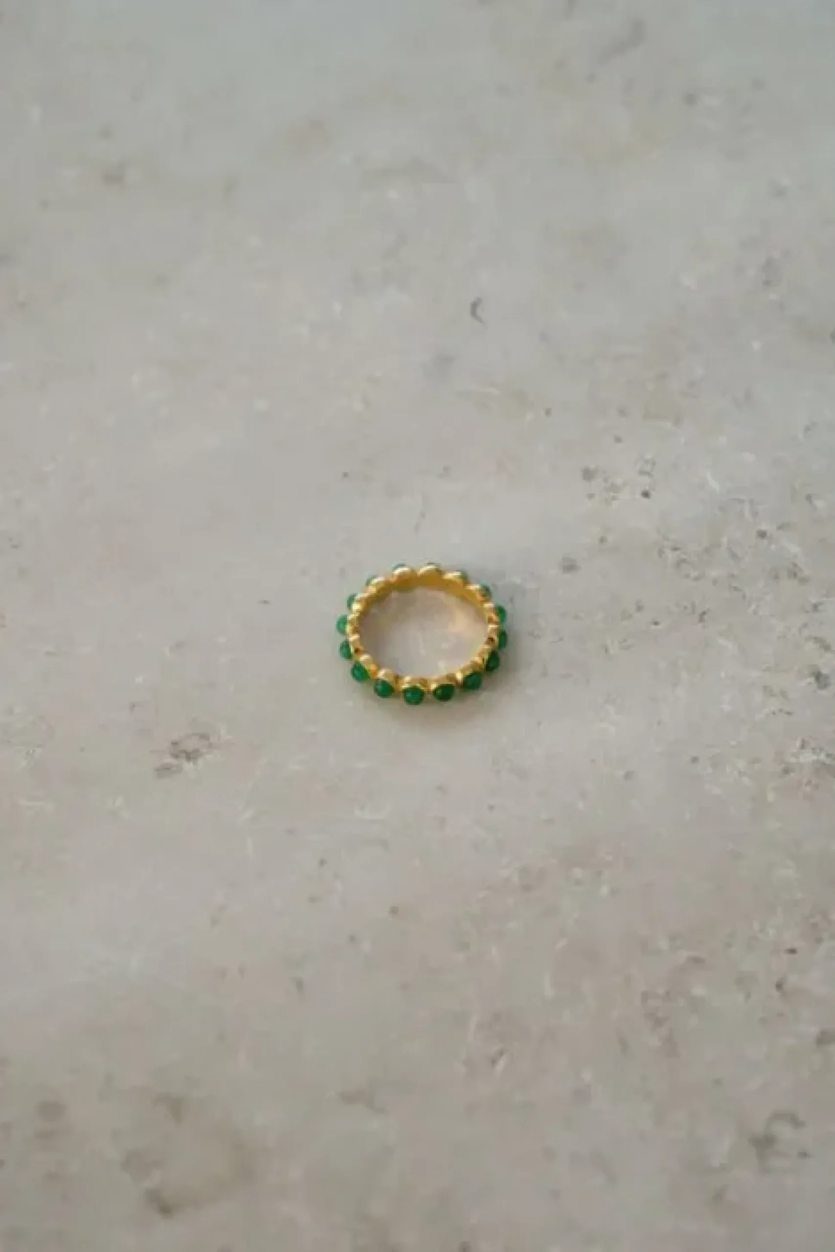 By bar Bijoux<noah ring | emerald