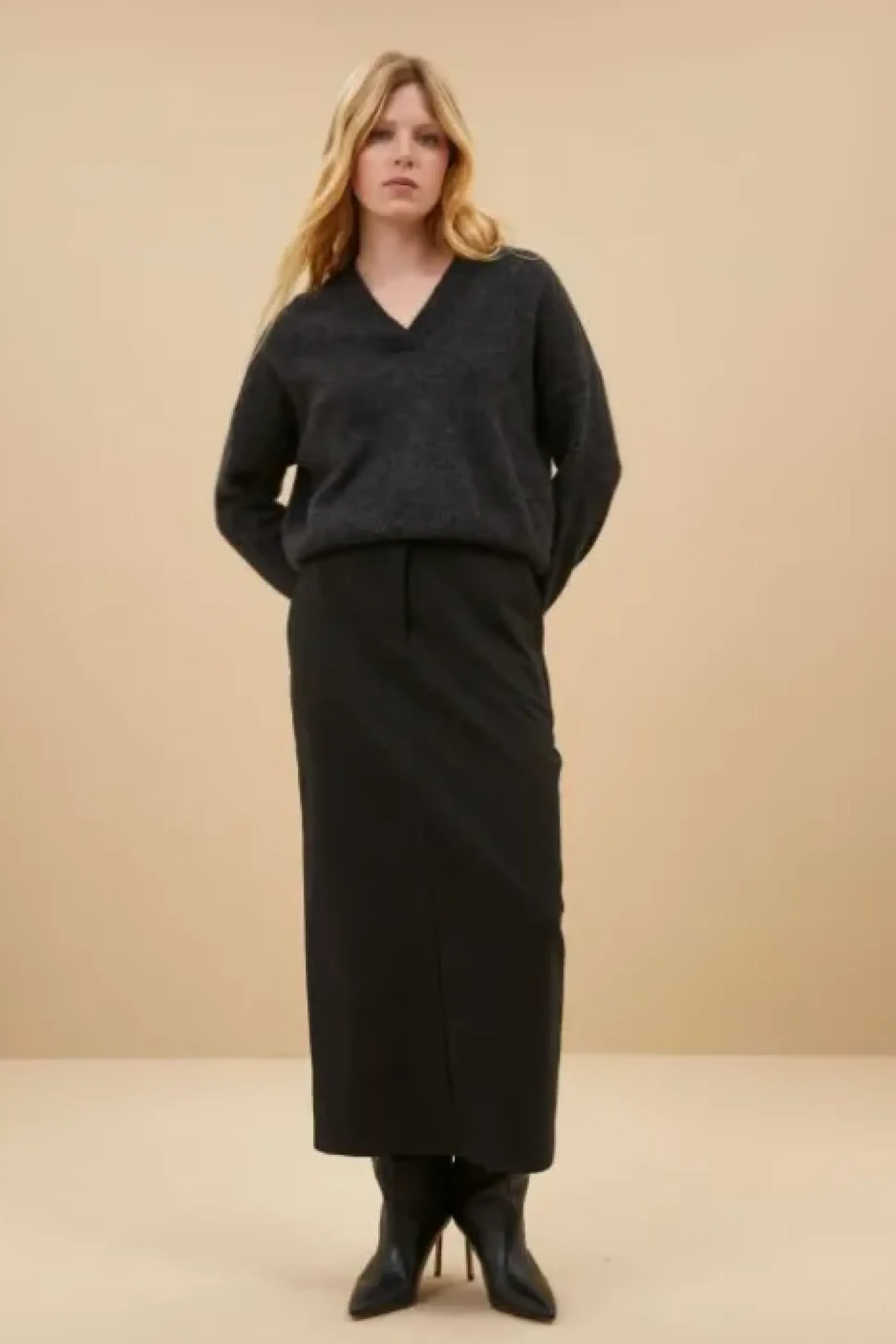 By bar Jupes<noora skirt | jet black