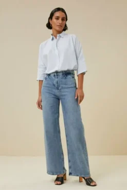 By bar Chemisiers<norel chambray blouse | light blue
