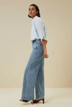 By bar Chemisiers<norel chambray blouse | light blue