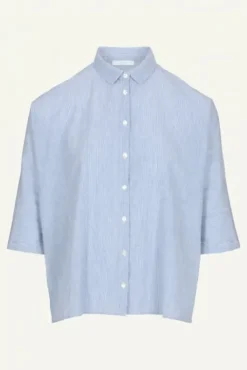 By bar Chemisiers<norel pin stripe blouse | indi grey