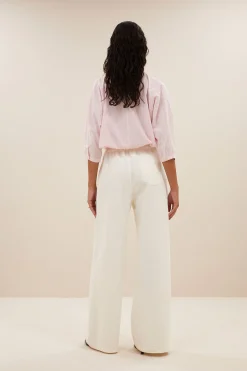 By bar Chemisiers<norel pink pinstripe blouse | pink pin stripe