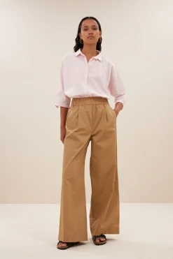 By bar Chemisiers<norel pink pinstripe blouse | pink pin stripe