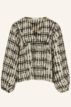By bar Chemisiers<nova tie dyed blouse | tie-dye print