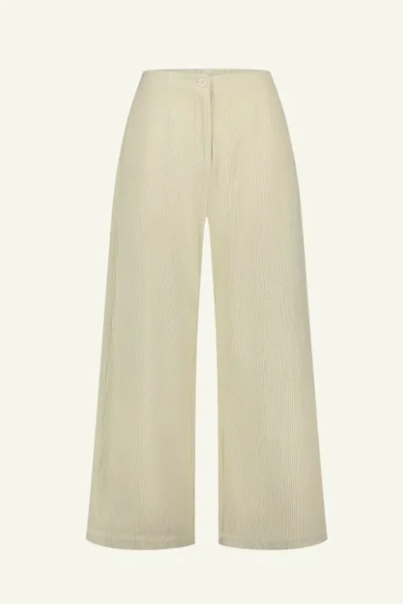 By bar Pantalon<odin cord pants | sand shell