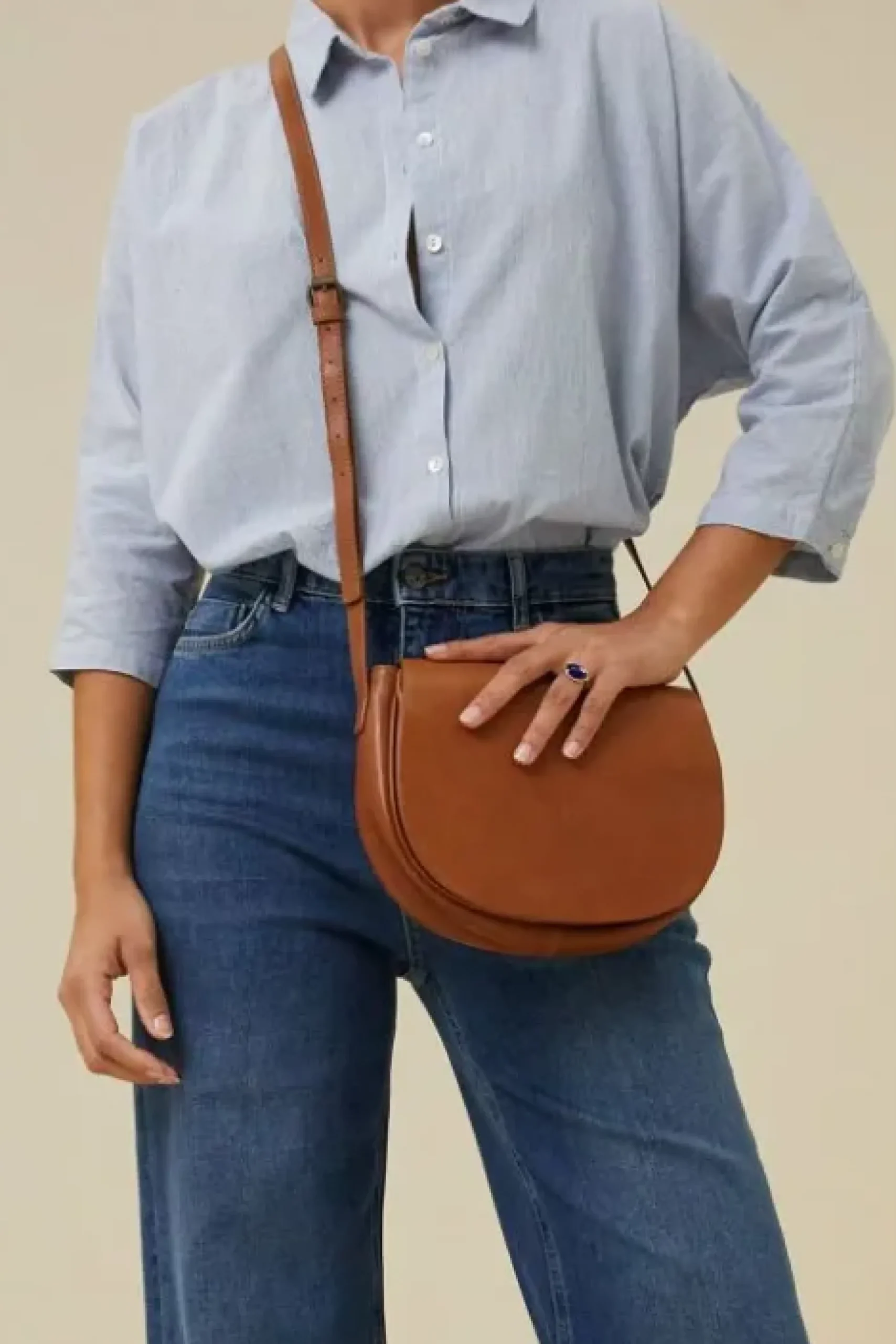 By bar Sacs<paris bag | cognac