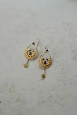 By bar Boucles D'oreilles|Bijoux<PD ART EARRING | blue