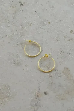 By bar Boucles D'oreilles|Bijoux<pd mat ring | gold