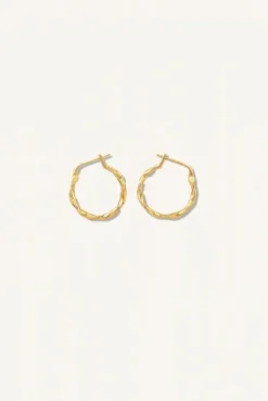 By bar Boucles D'oreilles|Bijoux<PD mila round earring | gold