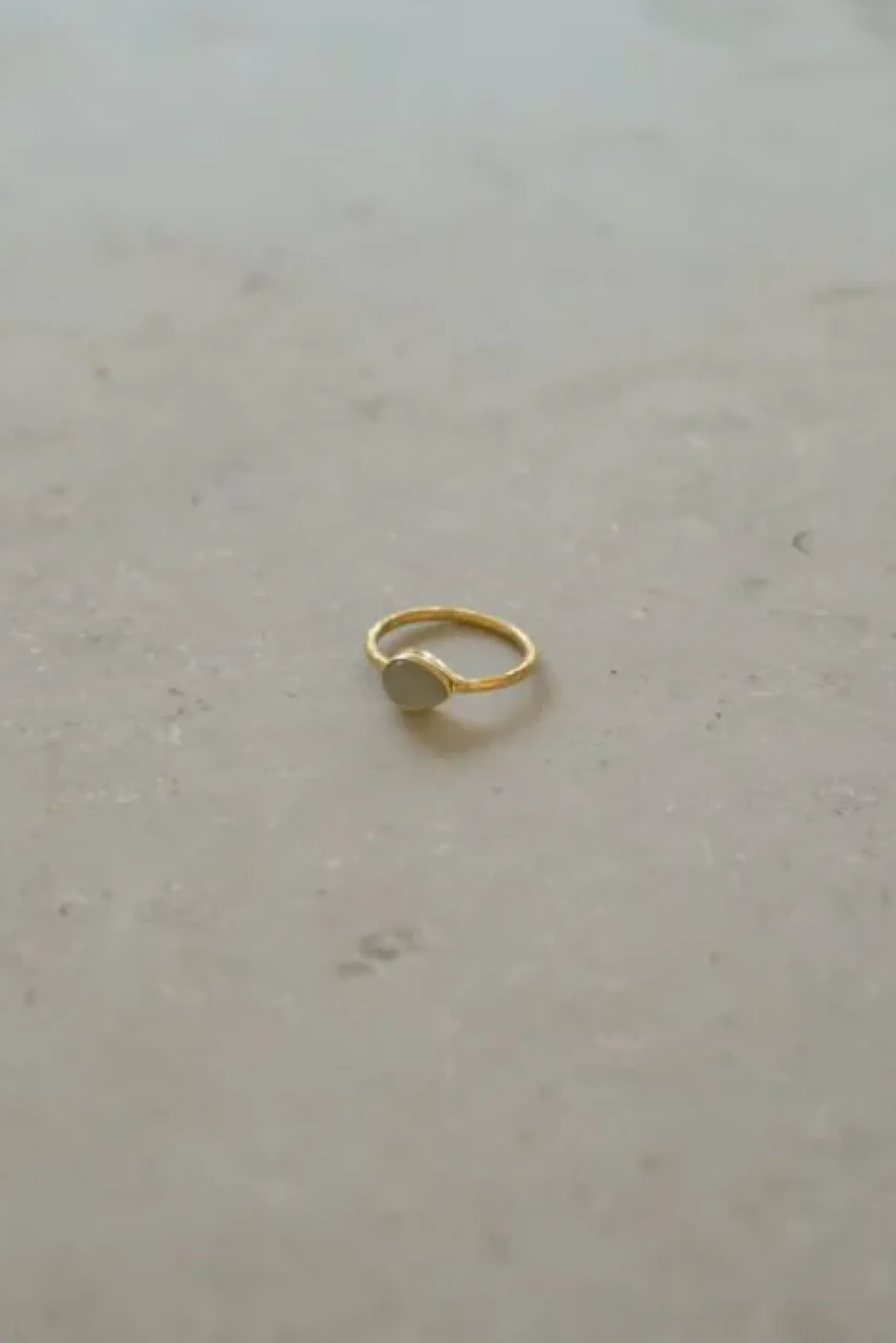 By bar Bijoux<PD MINIMAL RING | grey