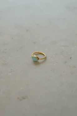 By bar Bijoux<PD MINIMAL RING | light blue