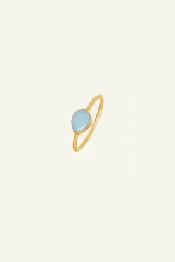 By bar Bijoux<PD MINIMAL RING | light blue