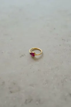 By bar Bijoux<PD MINIMAL RING | ruby