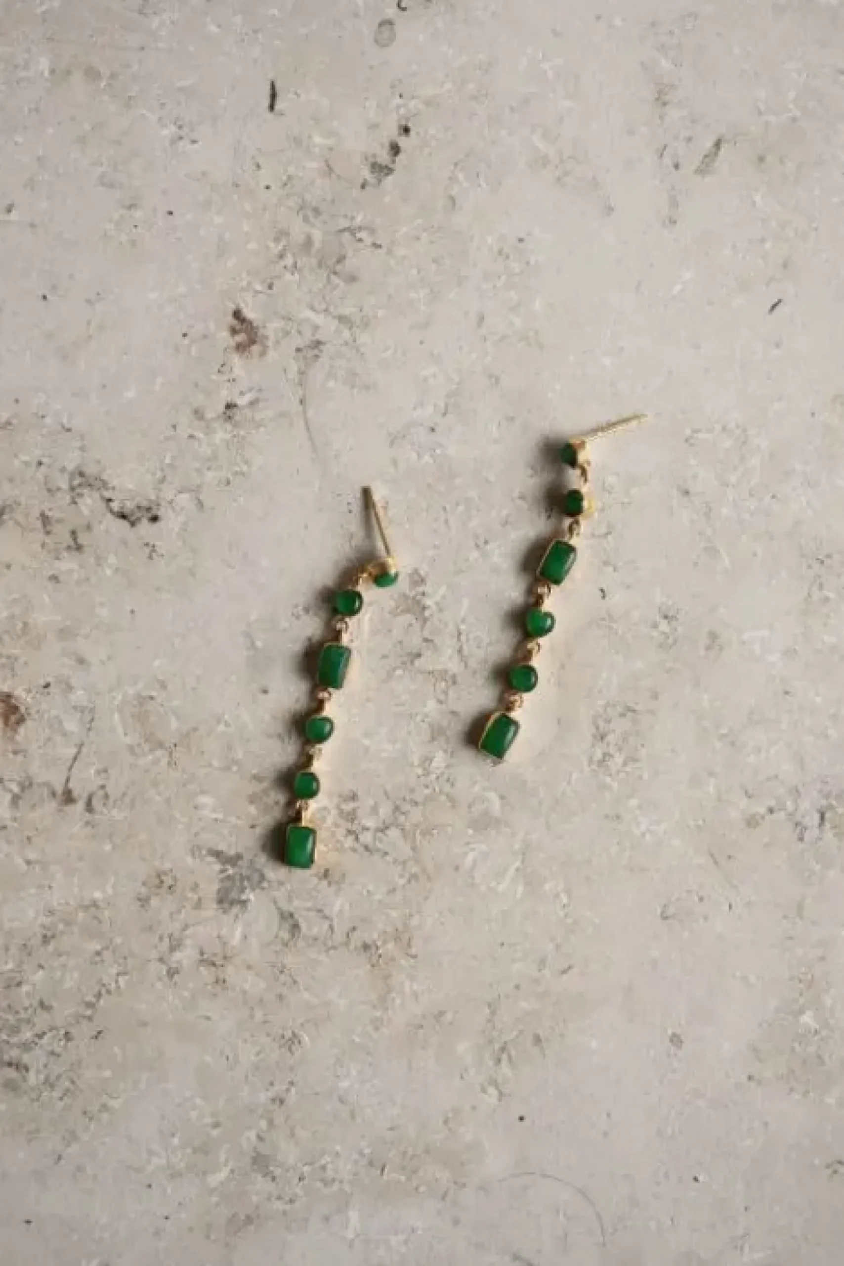 By bar Boucles D'oreilles<pd nolan earring | emerald