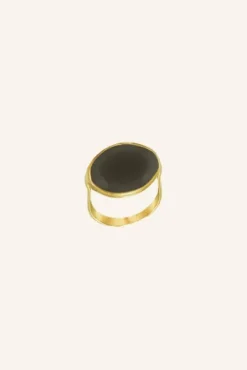By bar Bijoux<PD OVAL RING | biscuit