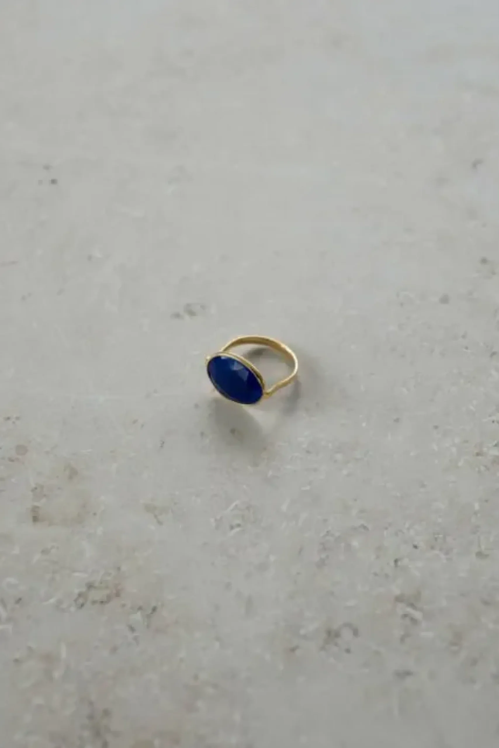 By bar Bijoux<PD OVAL RING | blue