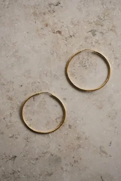 By bar Boucles D'oreilles|Bijoux<pd round earring L | gold